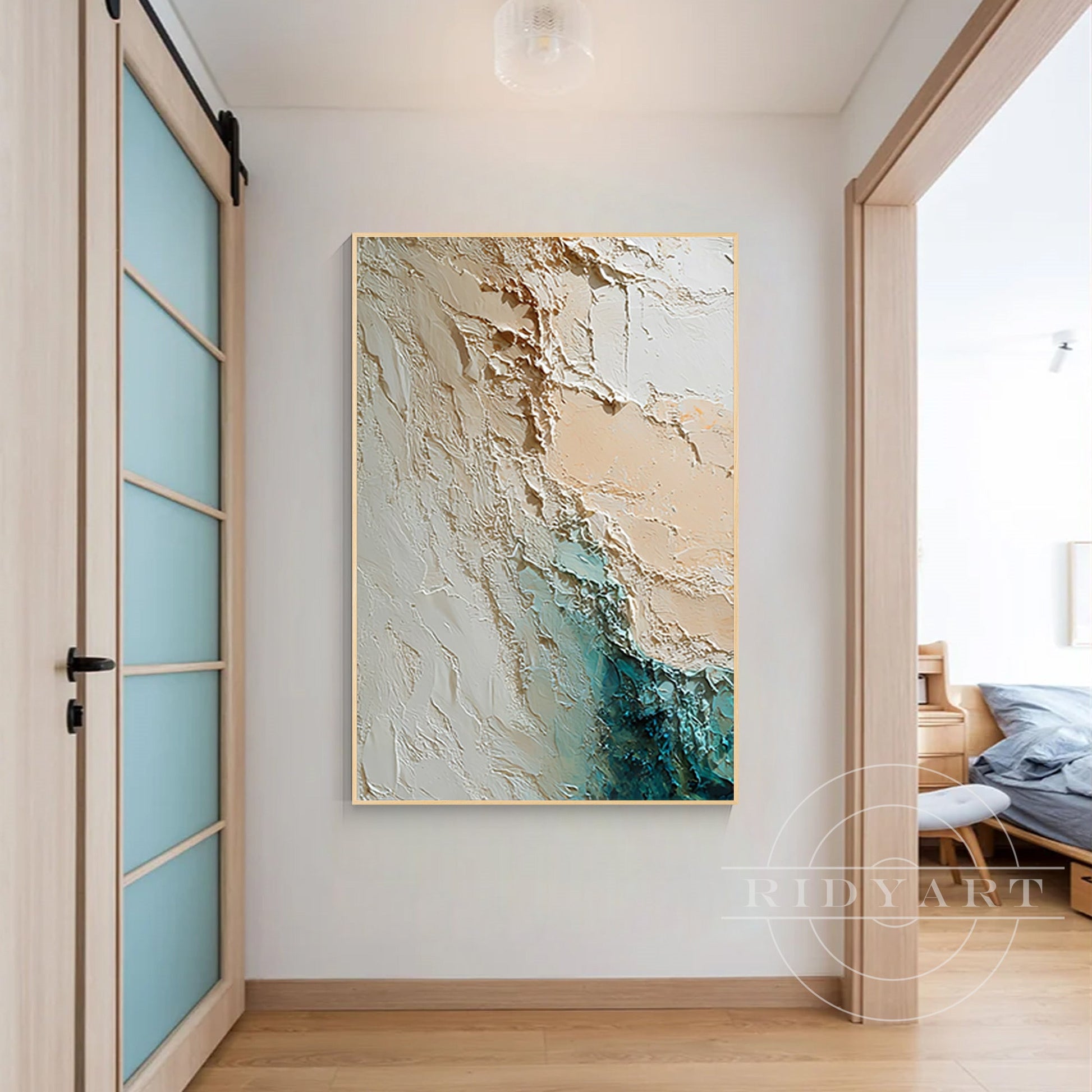 Abstract ocean wall art_7art824
