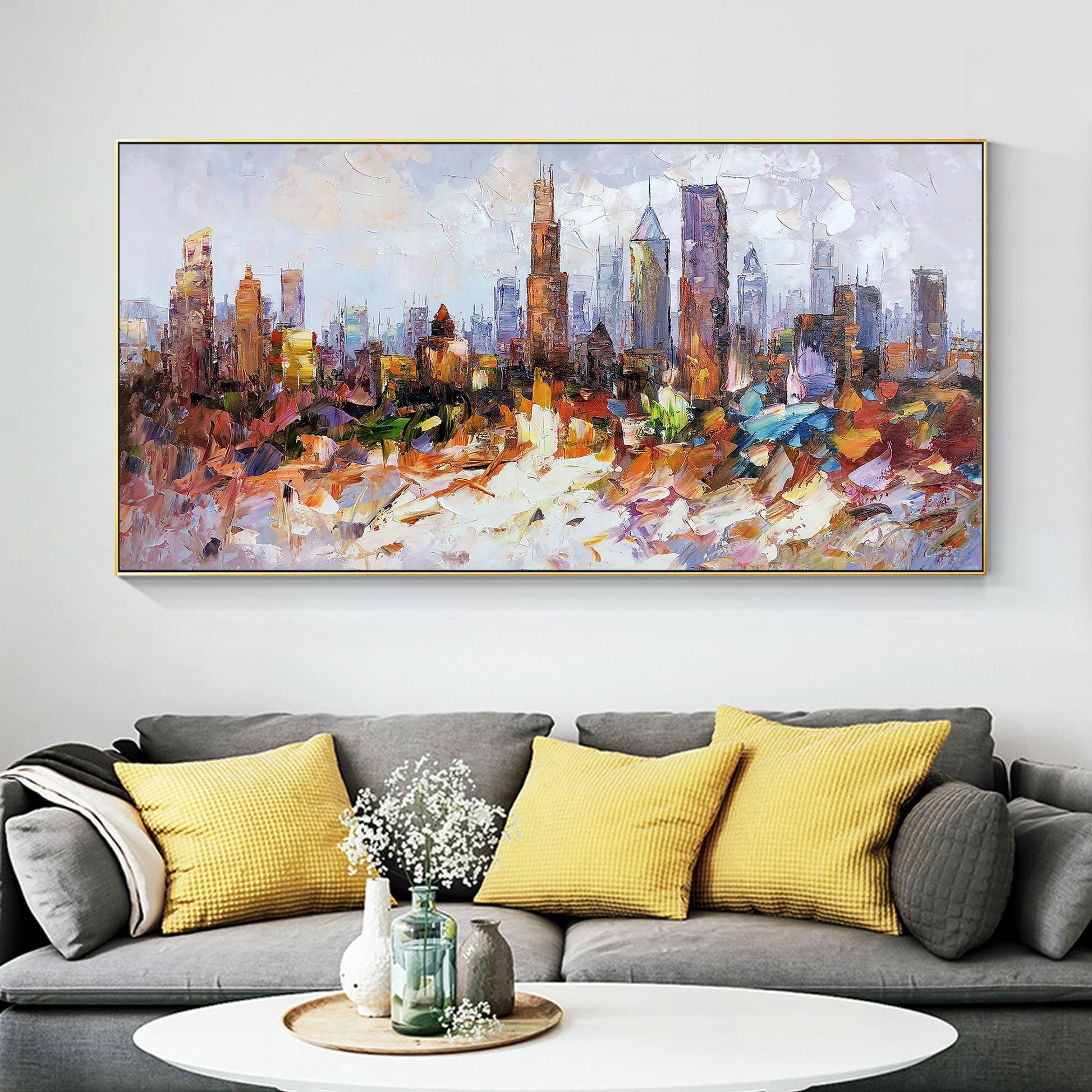 Chicago Painting Wall art_01
