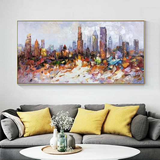 Chicago Painting Wall art_01