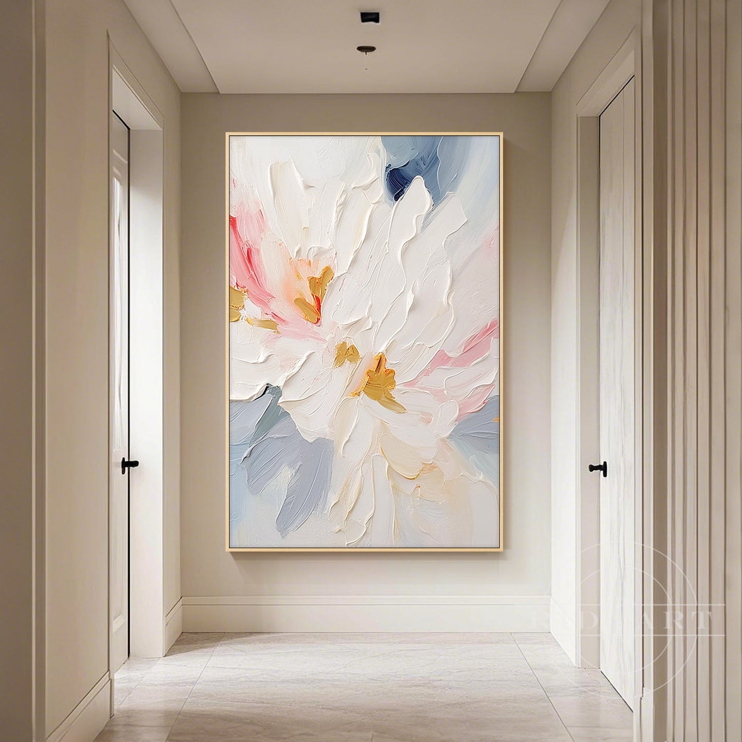 flower wall art_BAUS0909