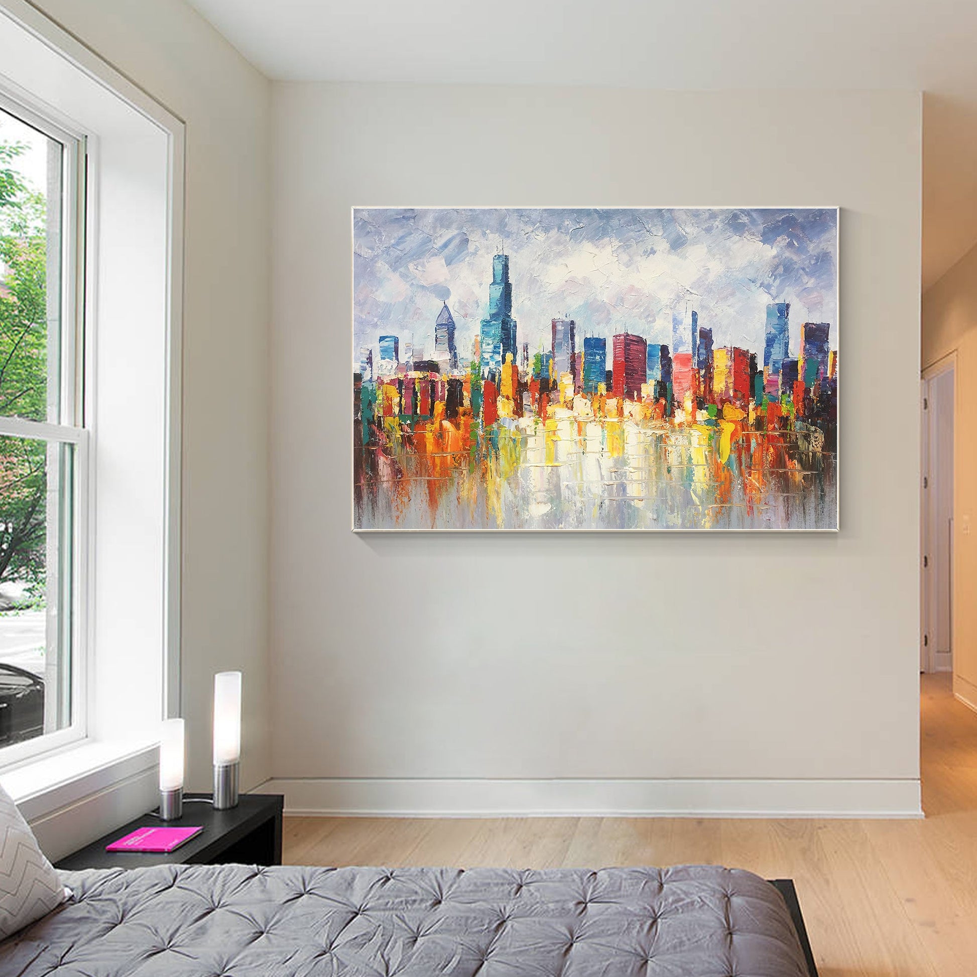 Chicago Skyline Painting