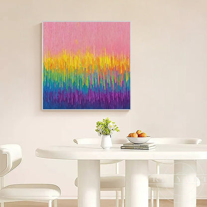 Pink Abstract wall art BA0954