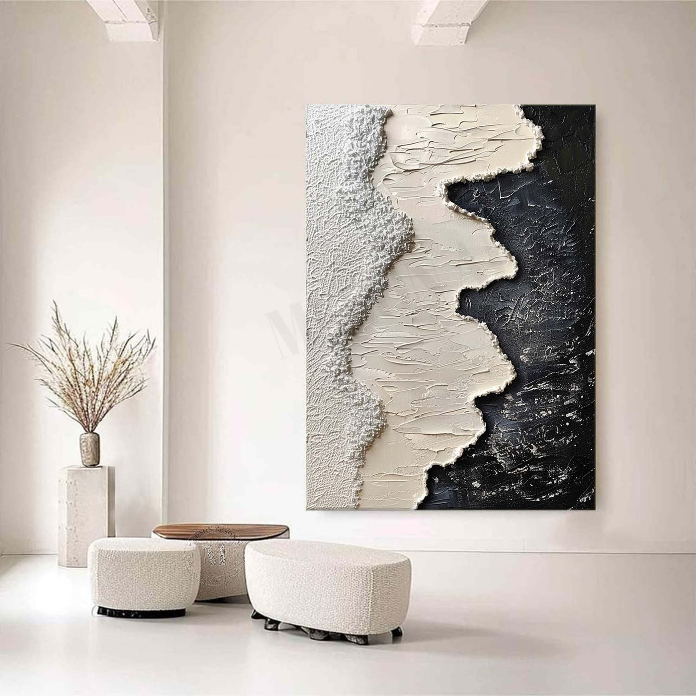 Plaster Art Texture Painting #SG348