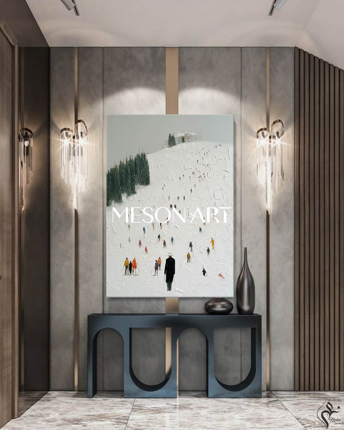 Plaster Art Texure Painting #SG563