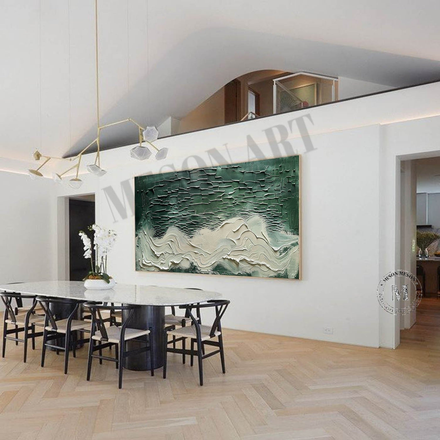 Plaster Art Texture Painting #SG357