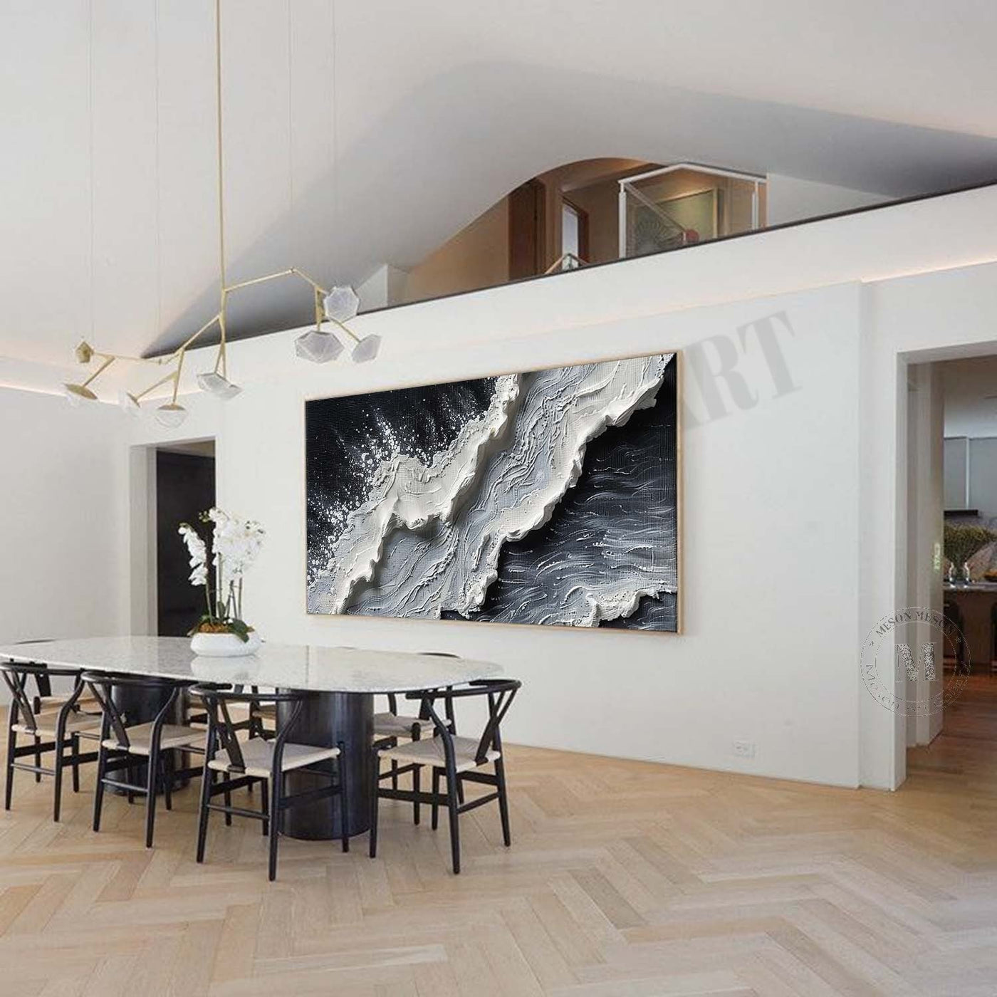 Plaster Art Texture Painting #SG354