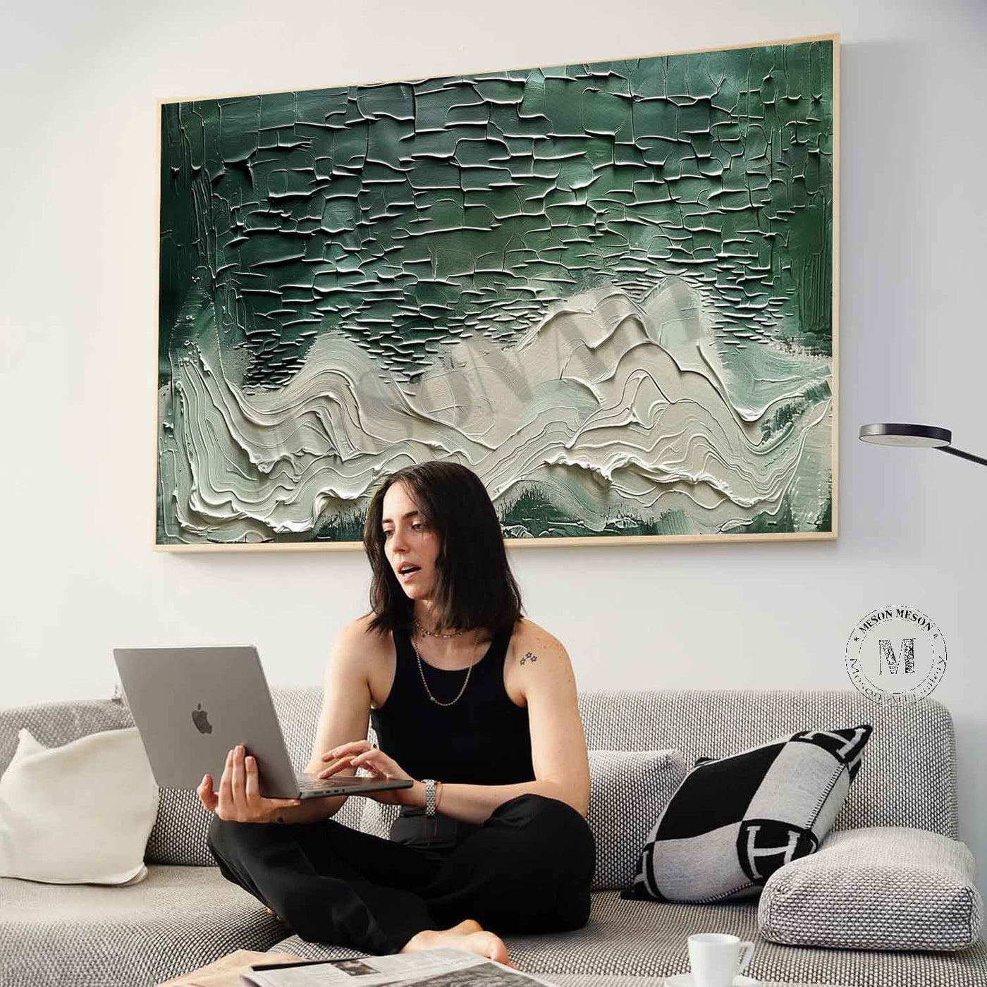 Plaster Art Texture Painting #SG357
