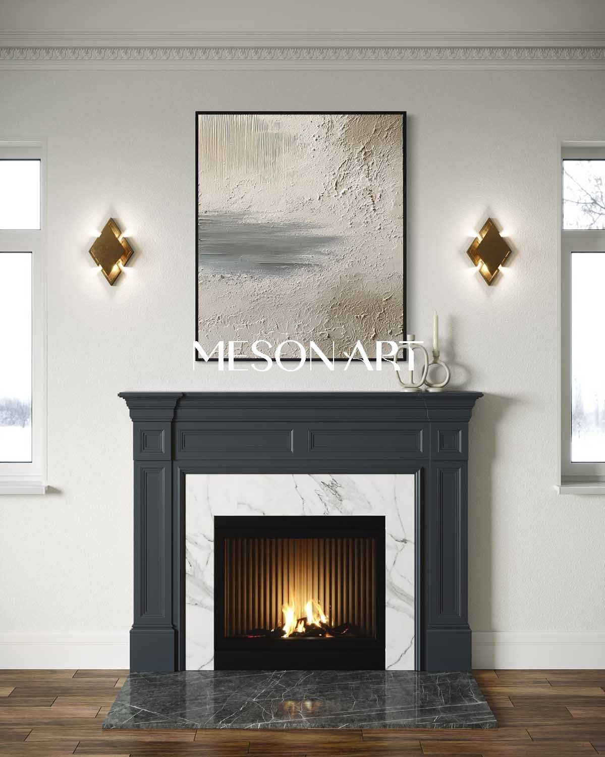 Plaster Art Texture Painting #SG420