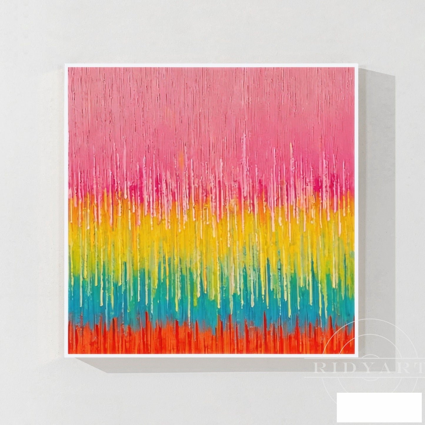 Pink Abstract wall art BA0953