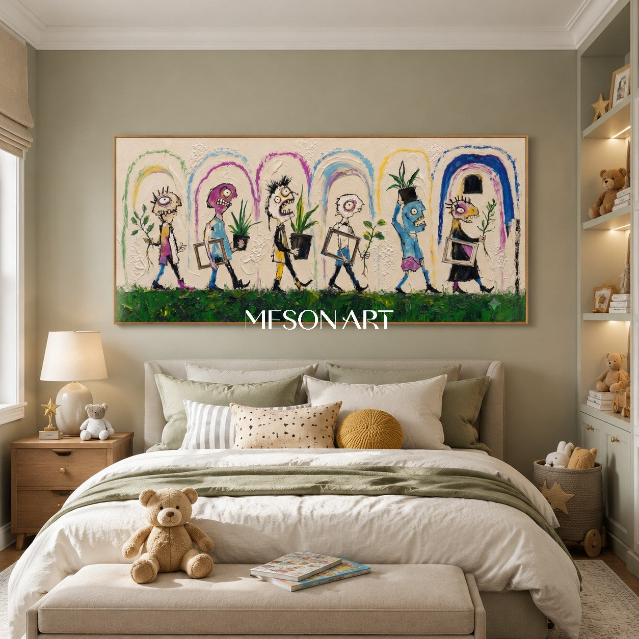 Whimsical Parade Of Art #CSQ192