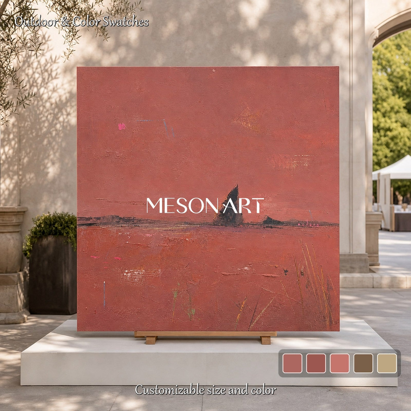 Crimson Horizon Solitude #CA427