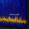 Crimson Sparks on Azure #AEA079