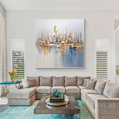 New York Skyline Painting_040