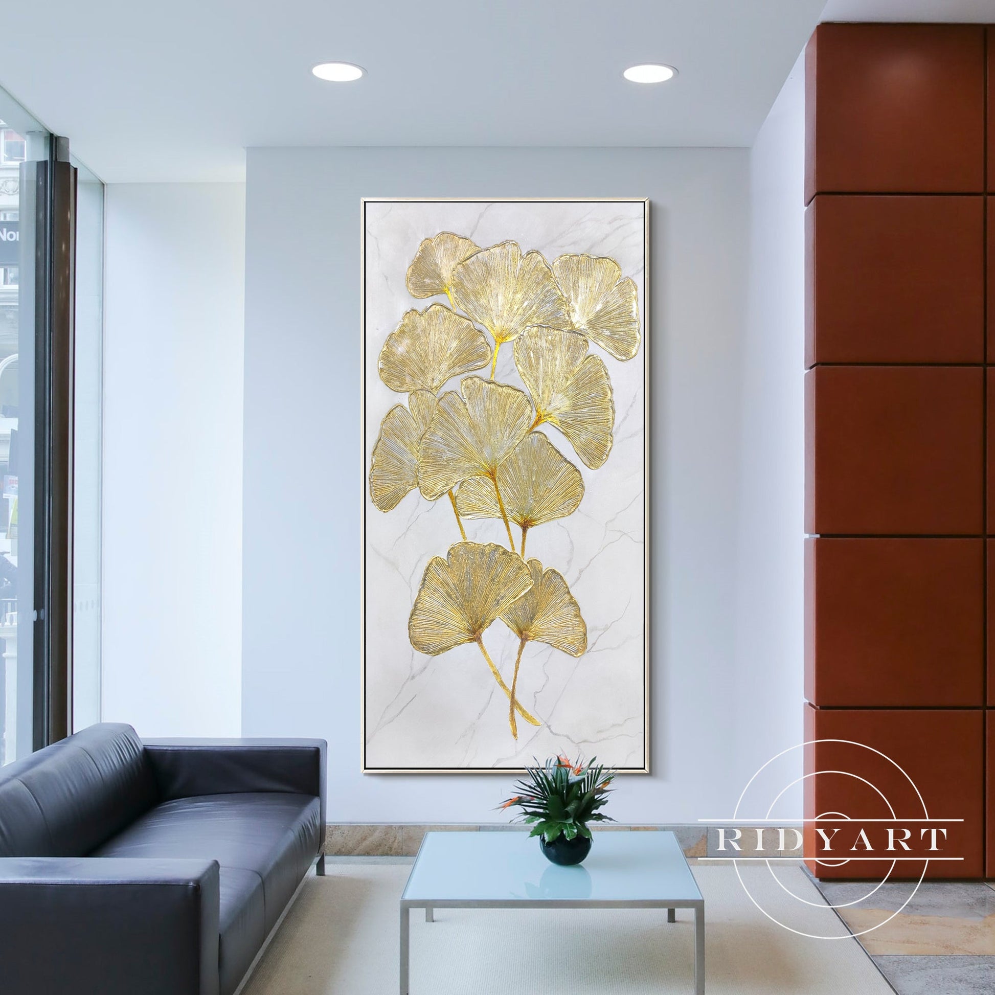Ginkgo wall art_0398
