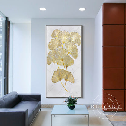 Ginkgo wall art_0398