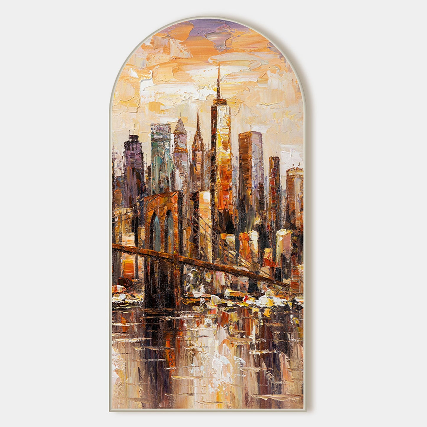 brooklyn bridge  skyline