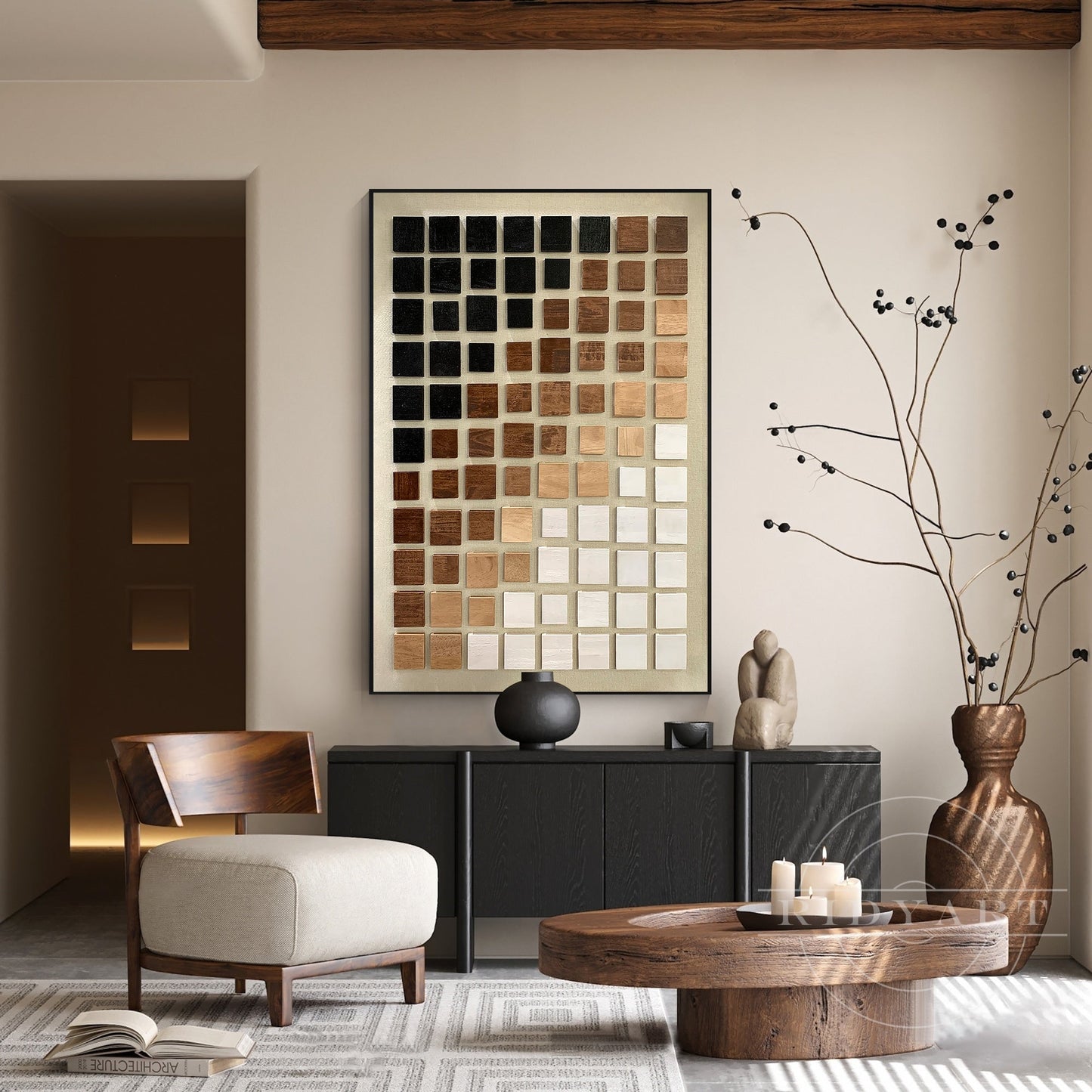 Wood wall art_7ART064