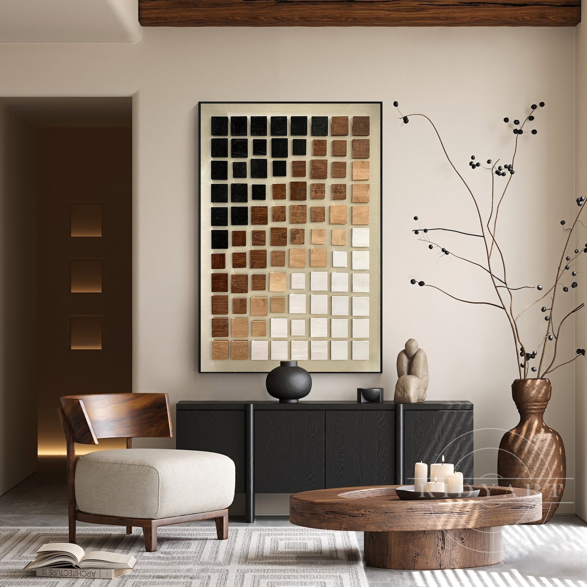 Wood wall art_7ART064