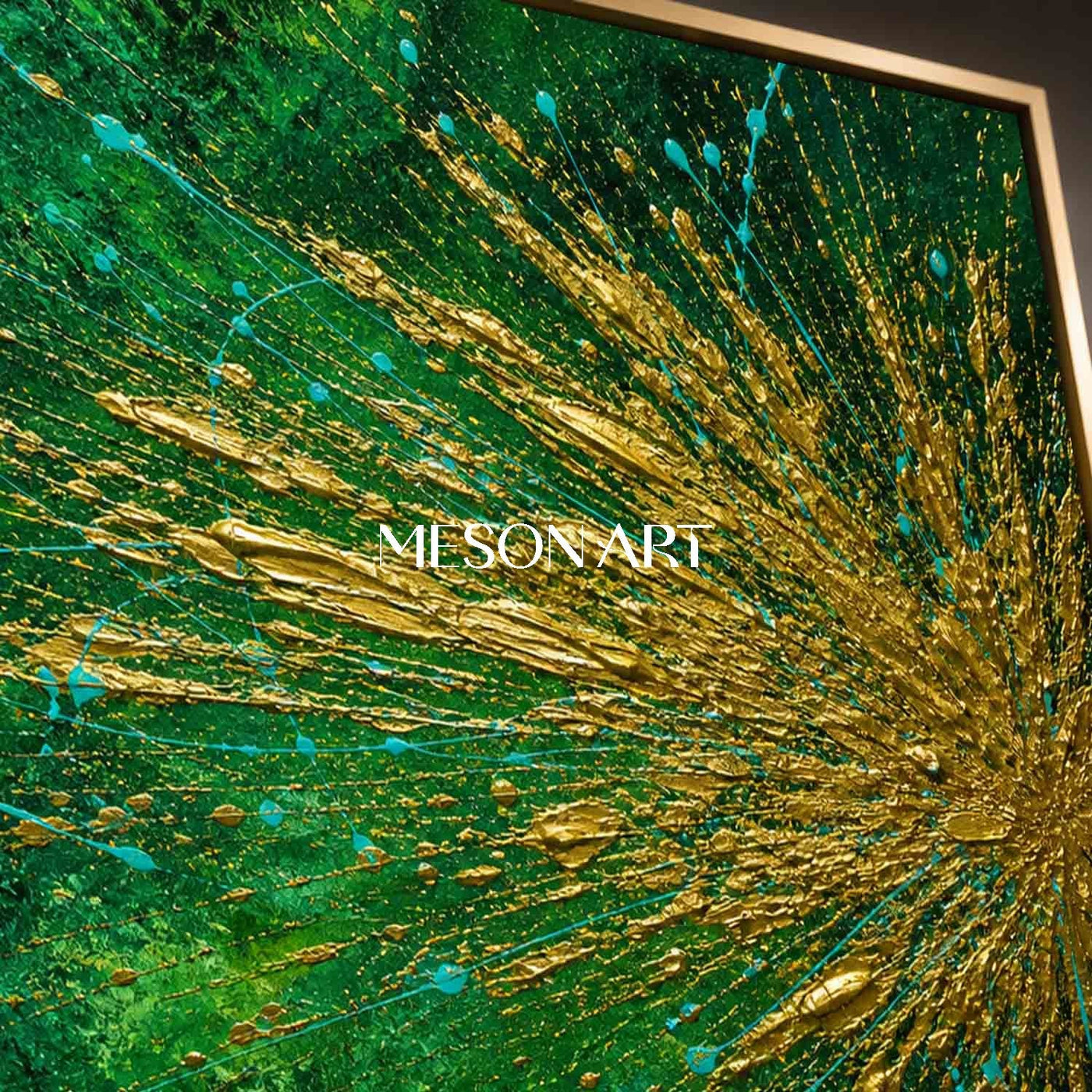 Emerald Gold Burst #AEA107