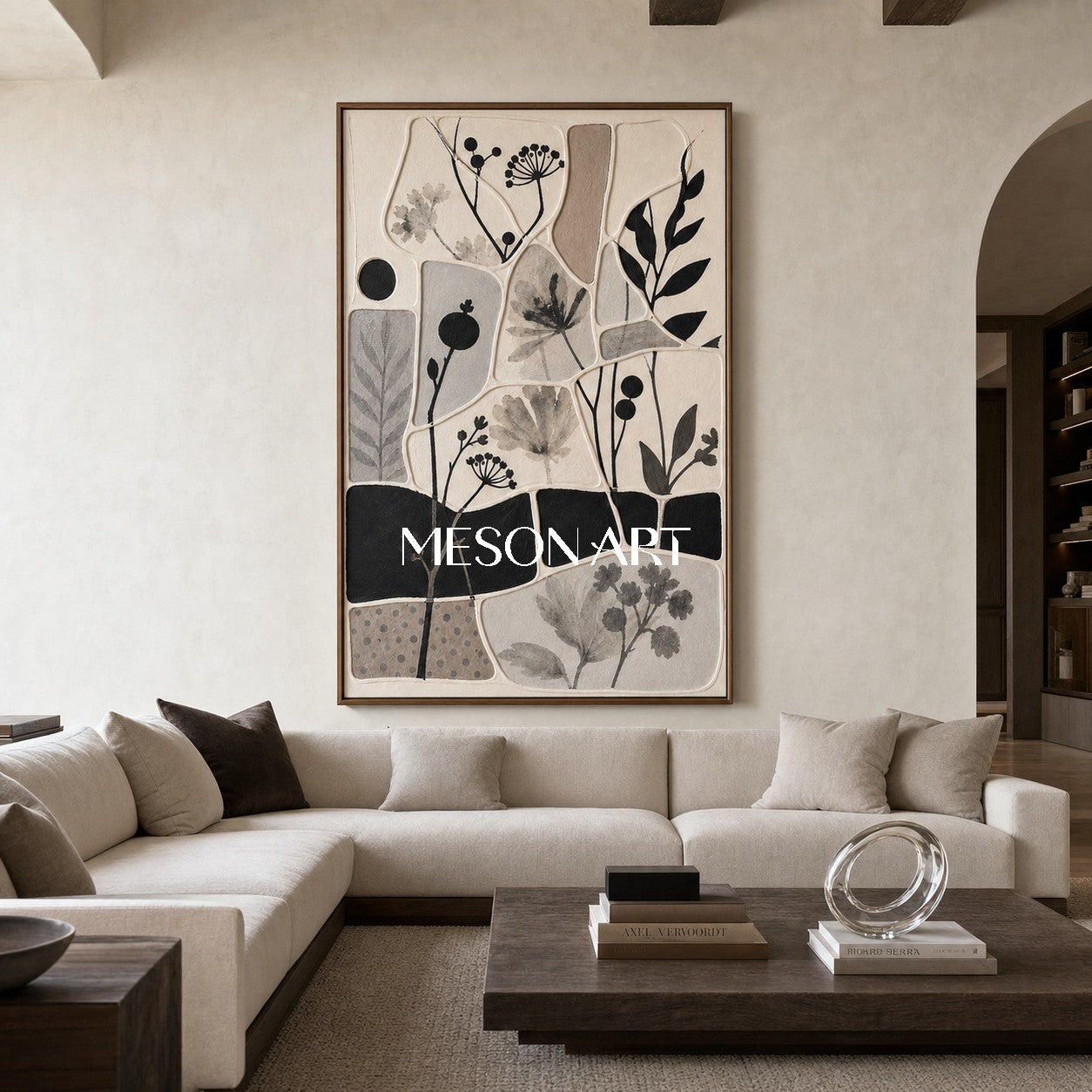 Silent Botanical Mosaic #CSQ151