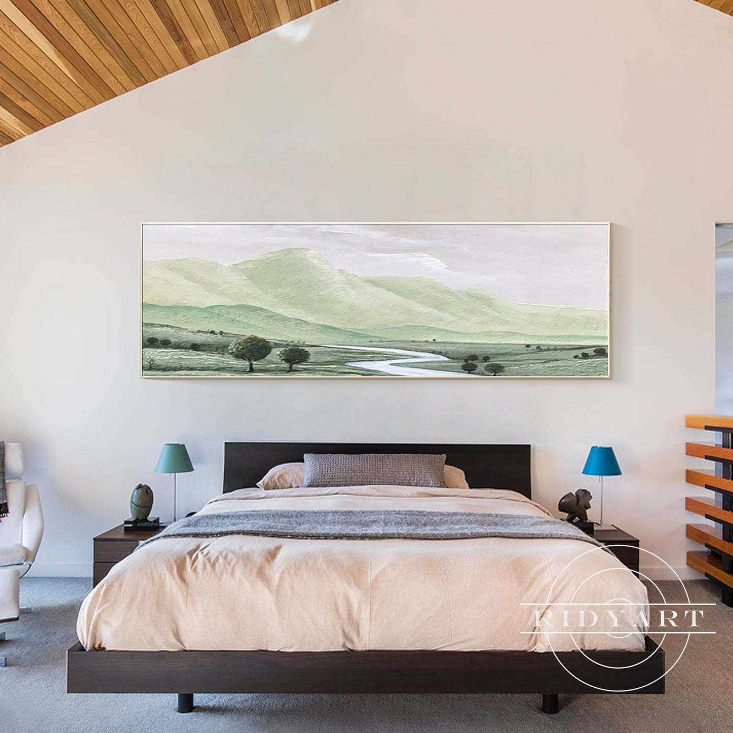 Mountain wall art _011