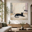 Silent Feline Repose #MA308