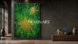 Emerald Golden Burst #AEA082