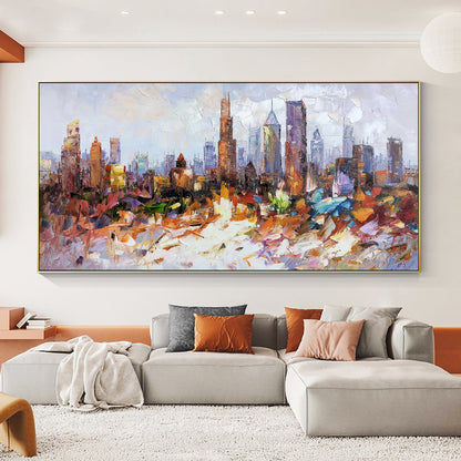 Chicago Painting Wall art_01