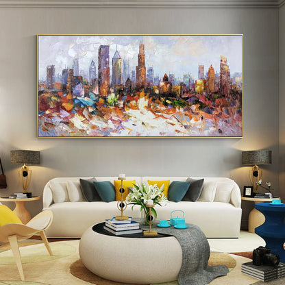 Chicago Painting Wall art_01