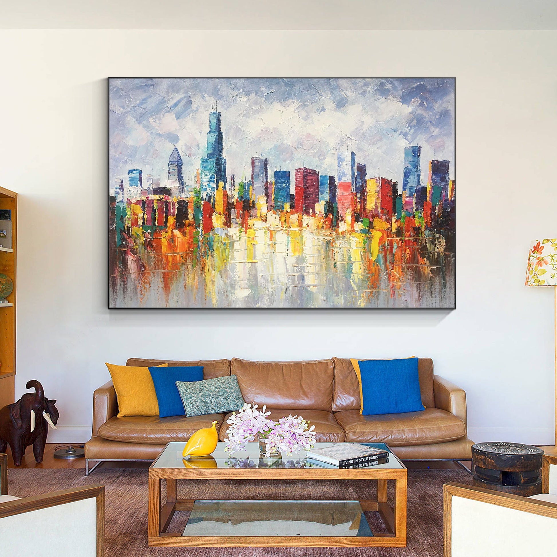 Chicago Skyline Painting