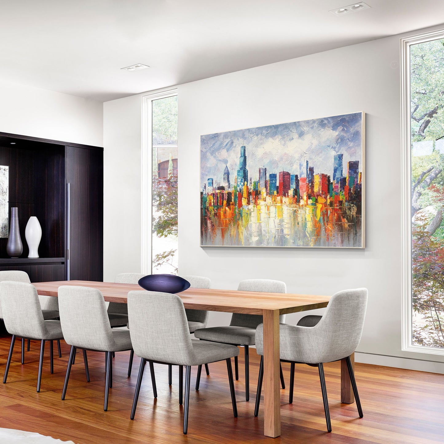 Chicago Skyline Painting