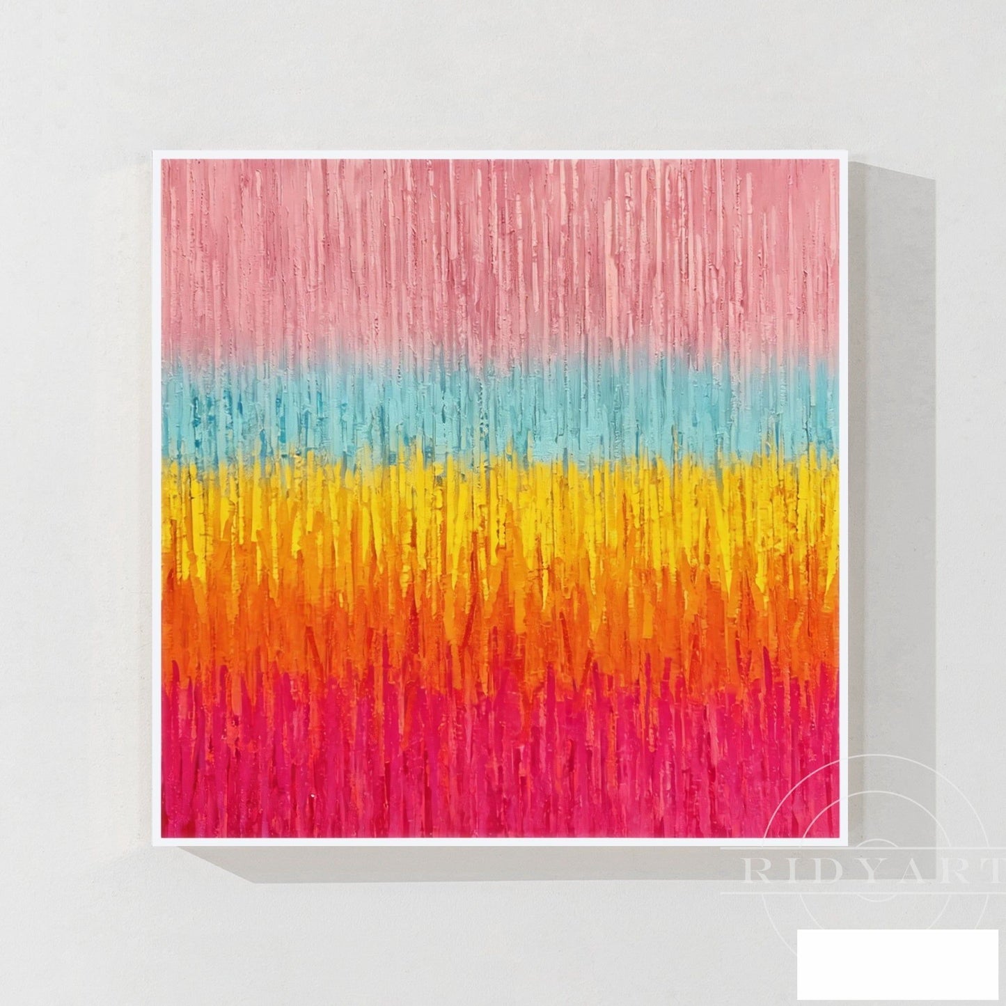 Pink Abstract wall art BA0952
