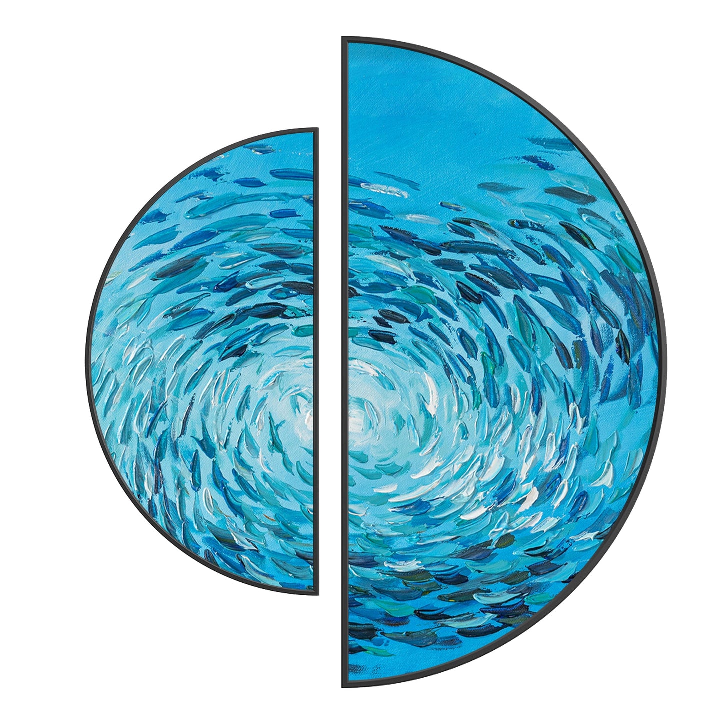 School fish wall art_888