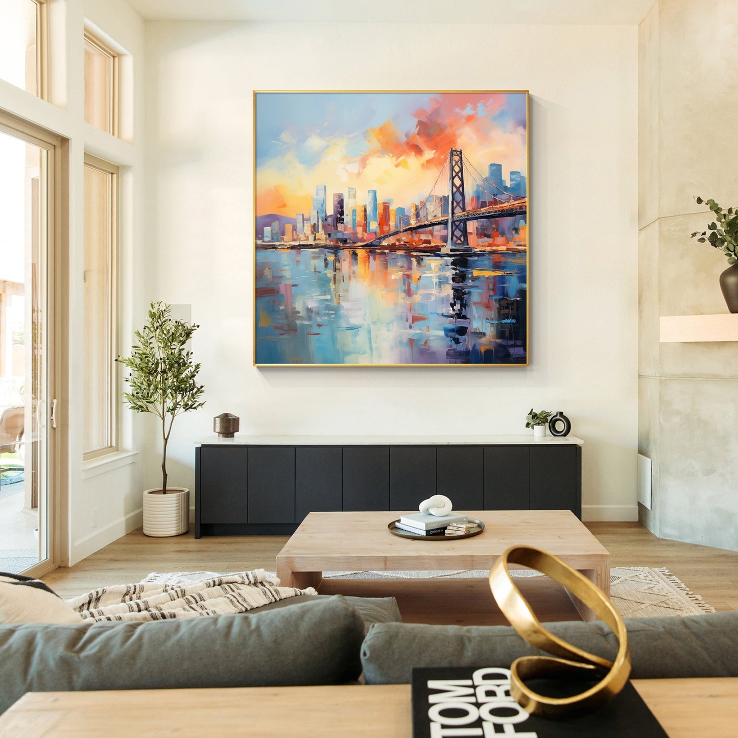 Golden Gate Bridge skyline