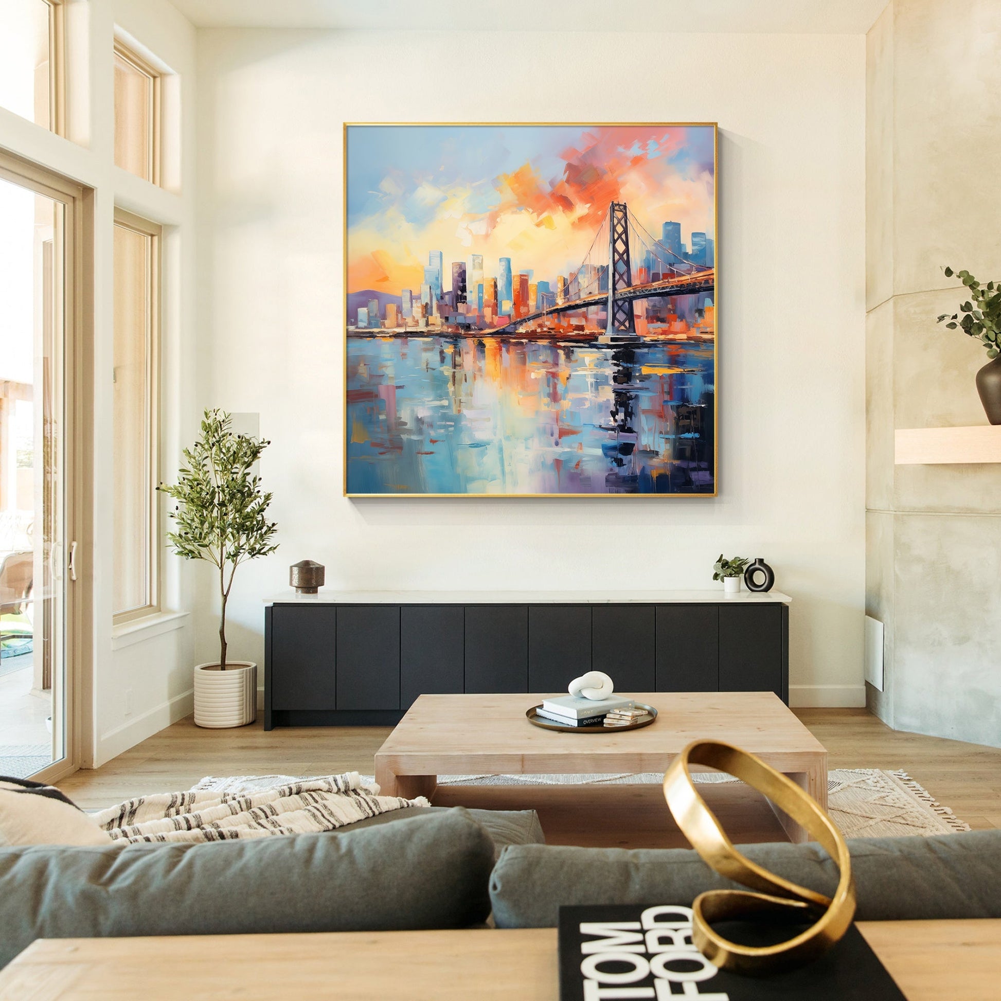 Golden Gate Bridge skyline