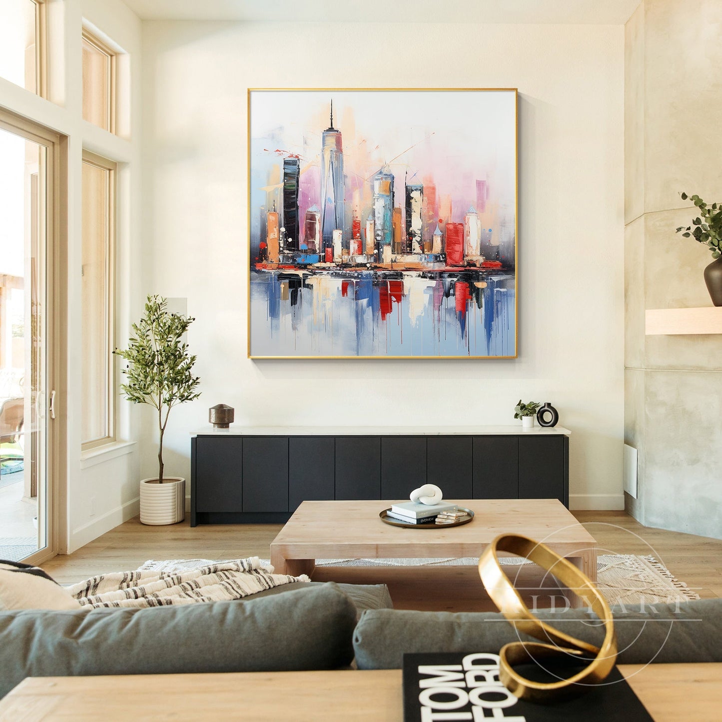 New York Skyline Painting_039