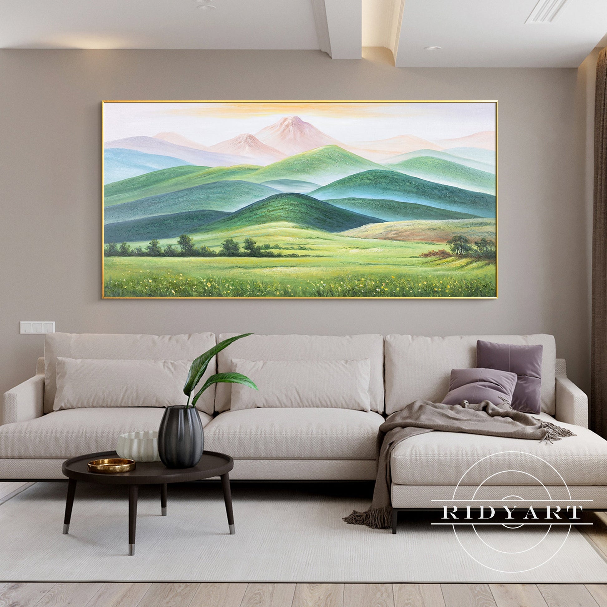 Mountain wall art _09