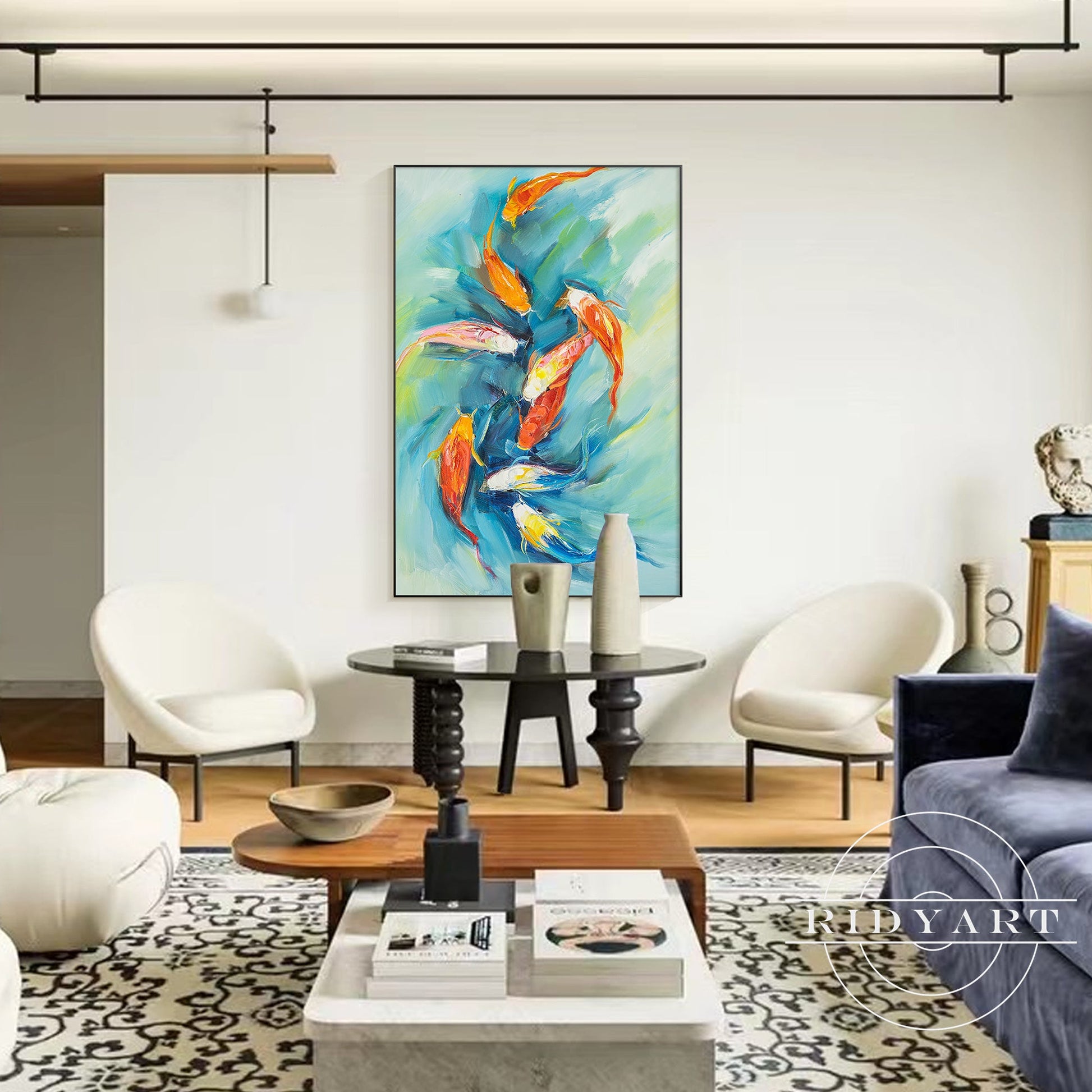Koi fish wall art_7ART0484