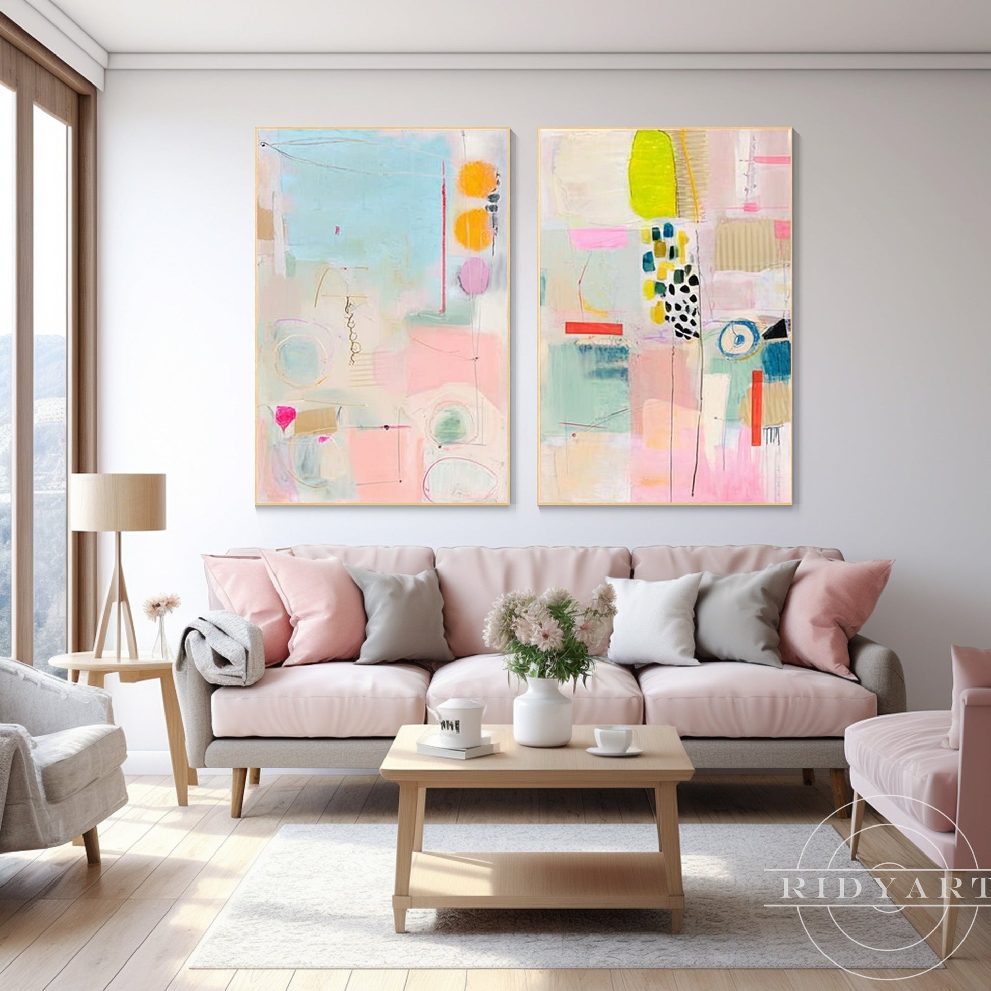 Abstract wall art_7art843