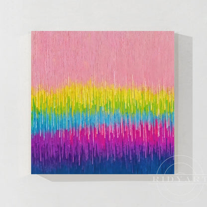 Pink Abstract wall art BA0951