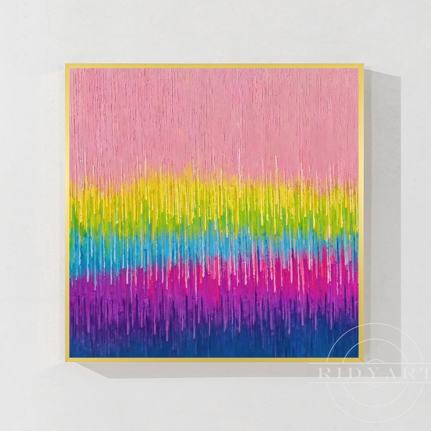 Pink Abstract wall art BA0951