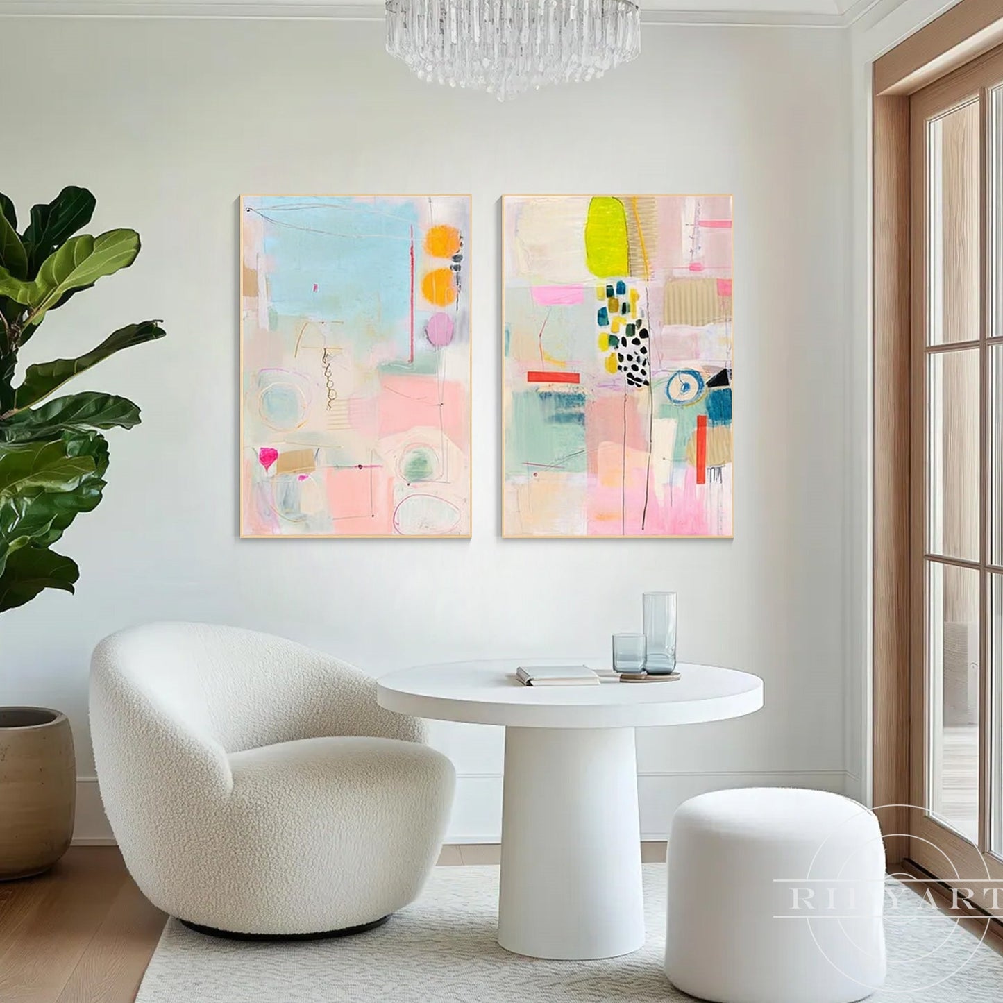Abstract wall art_7art843