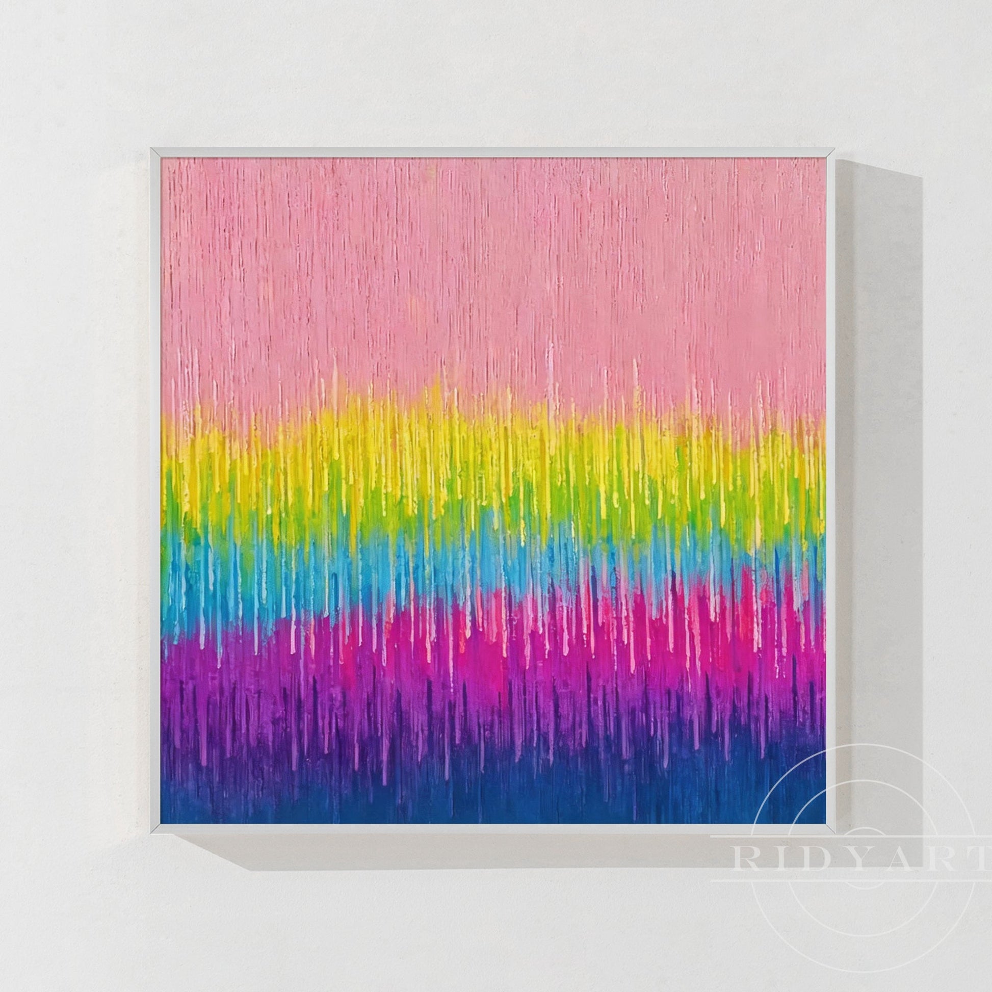 Pink Abstract wall art BA0951