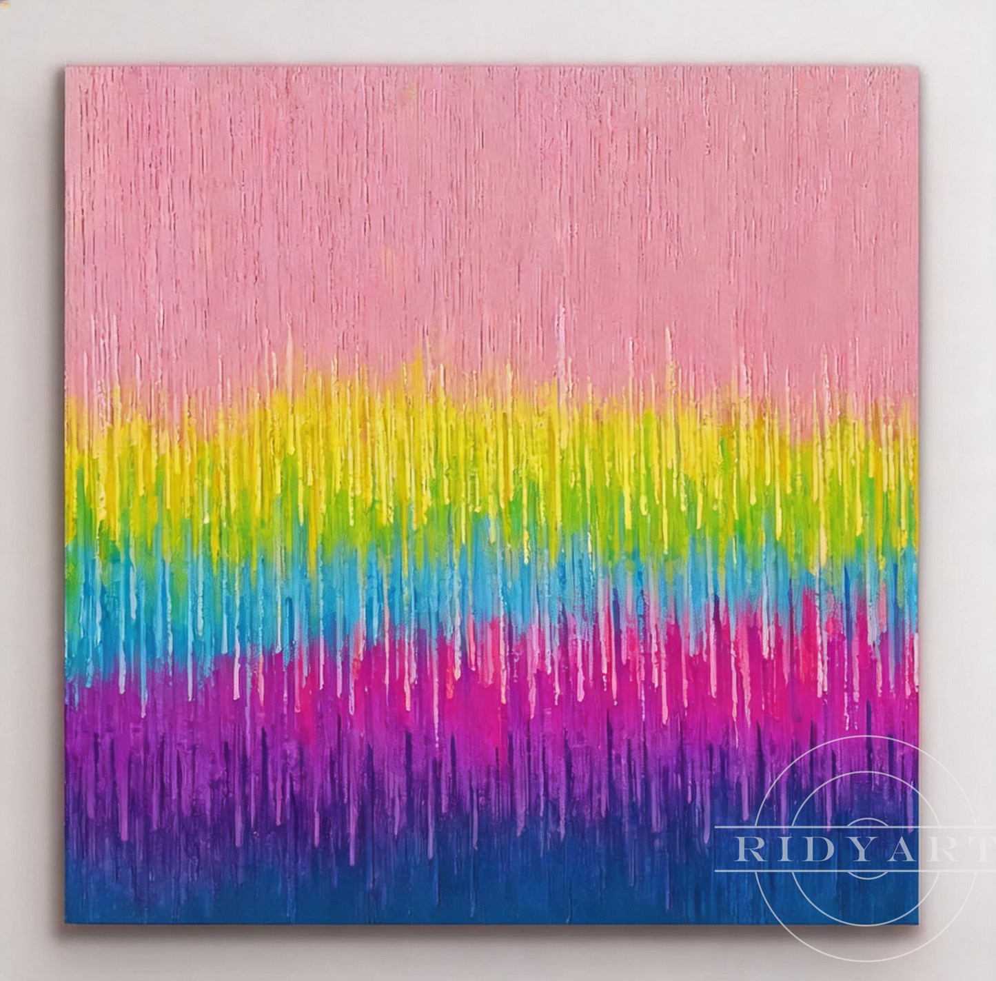 Pink Abstract wall art BA0951