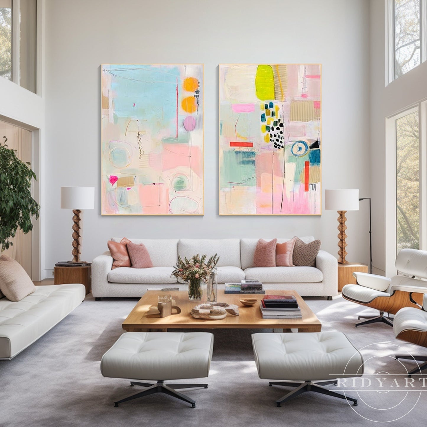 Abstract wall art_7art843