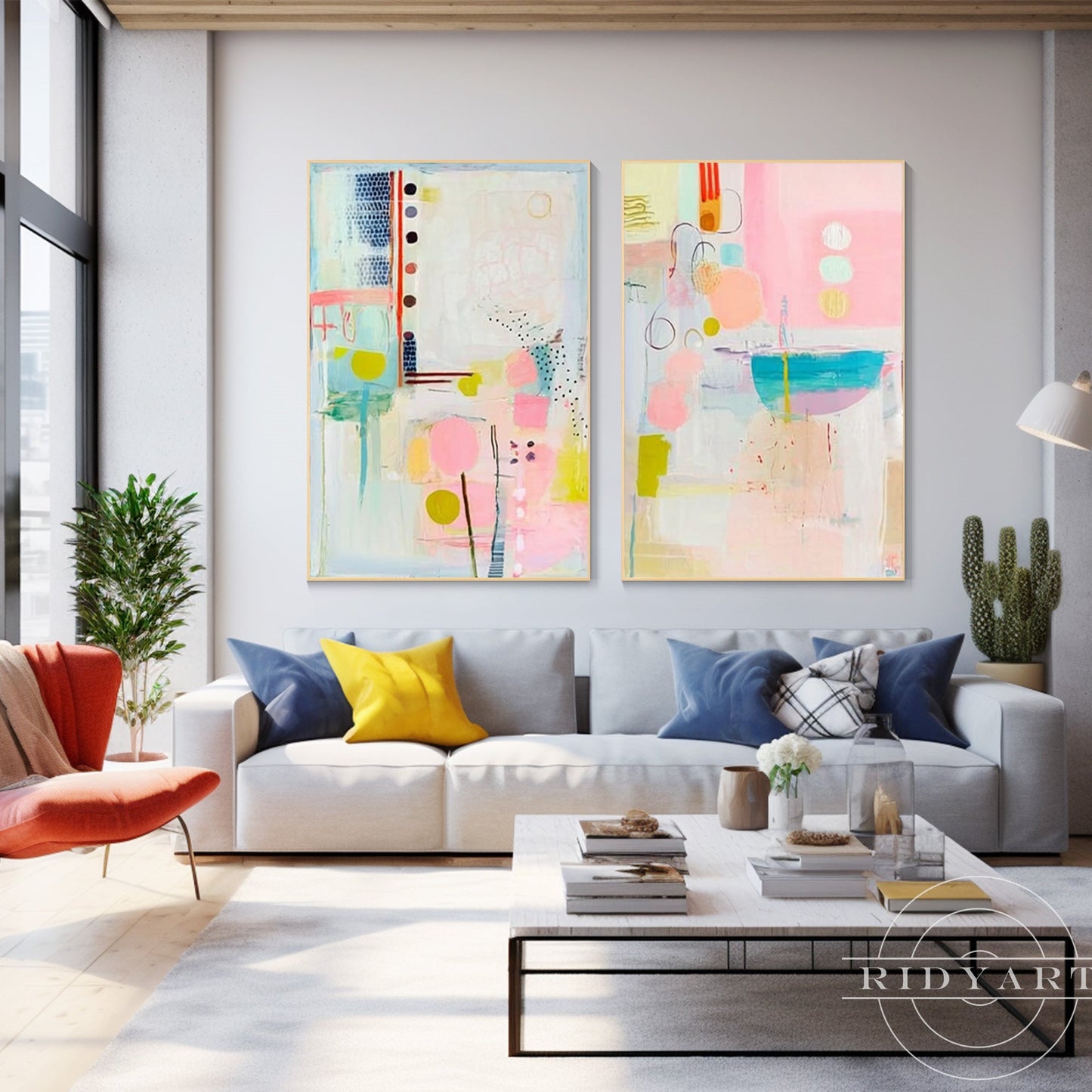 Abstract wall art_7art847