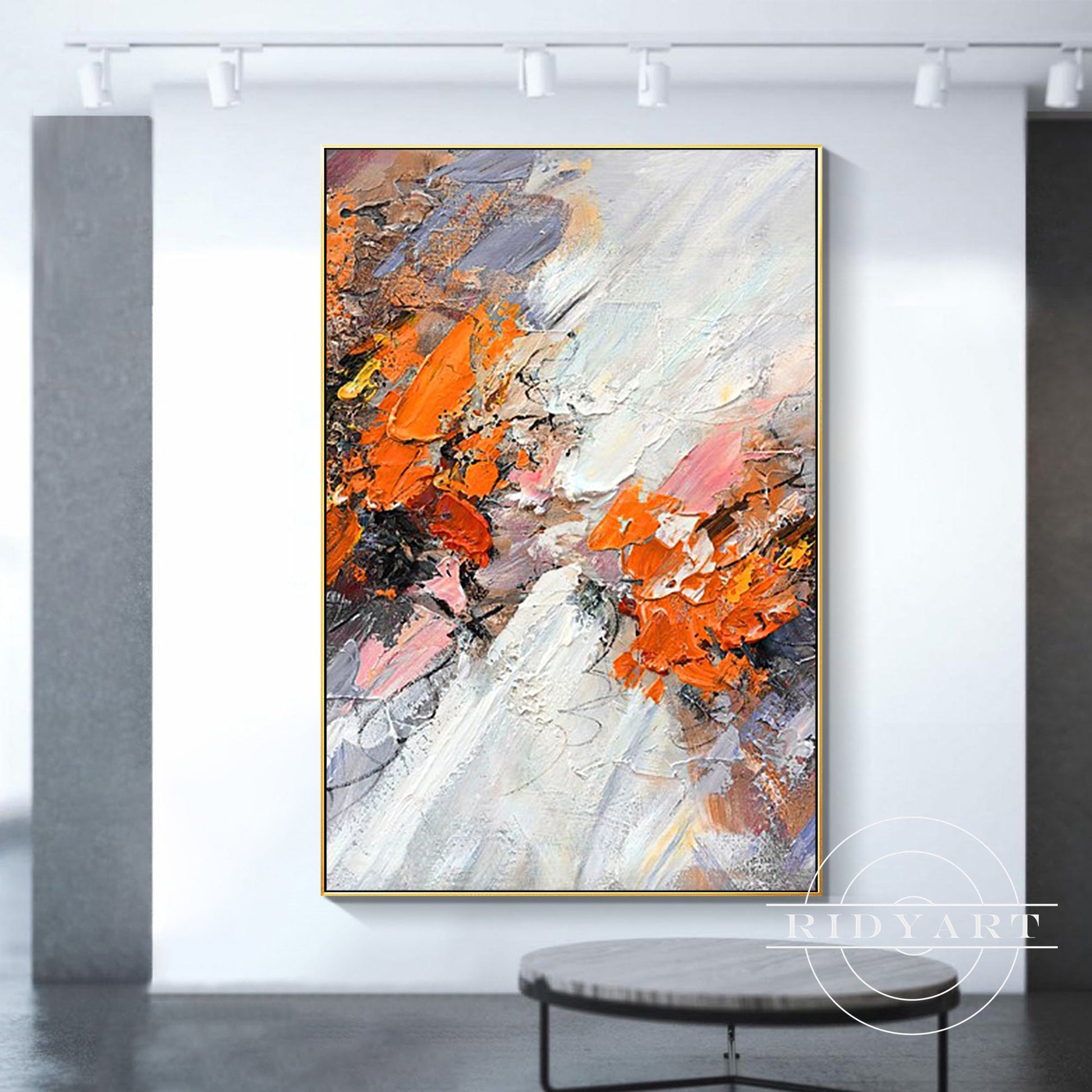 Textured Abstract Painting