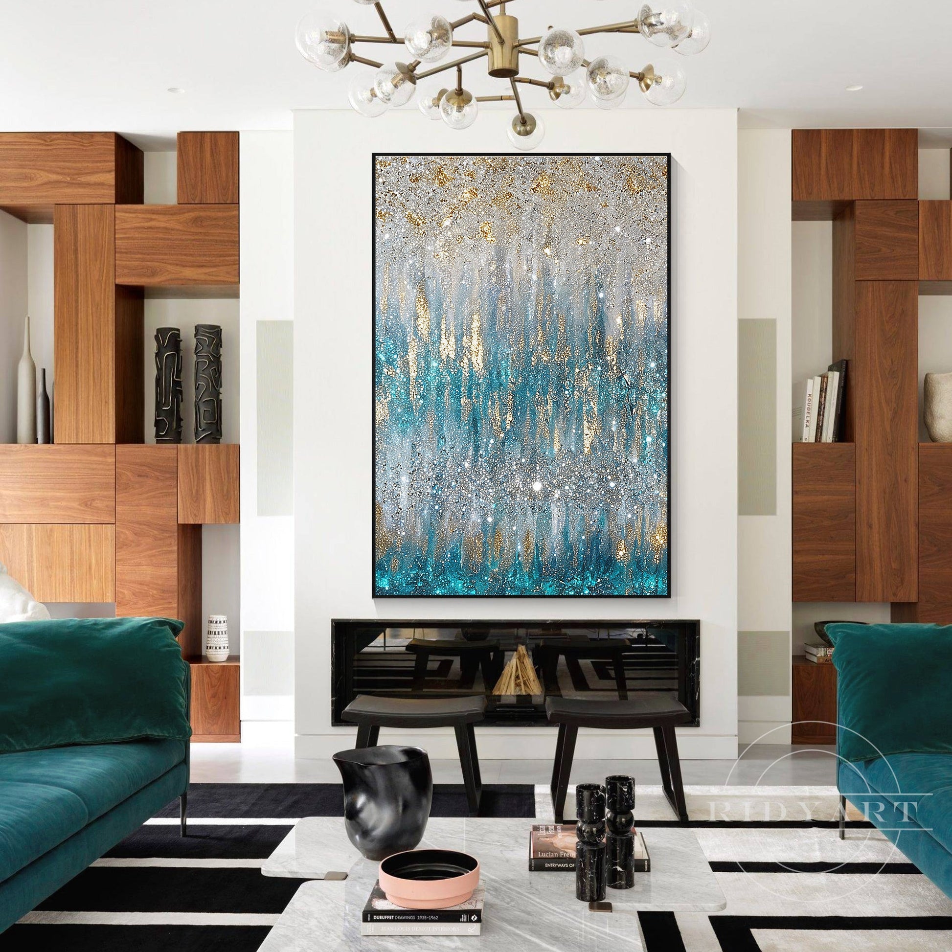 Glitter wall art_7art801