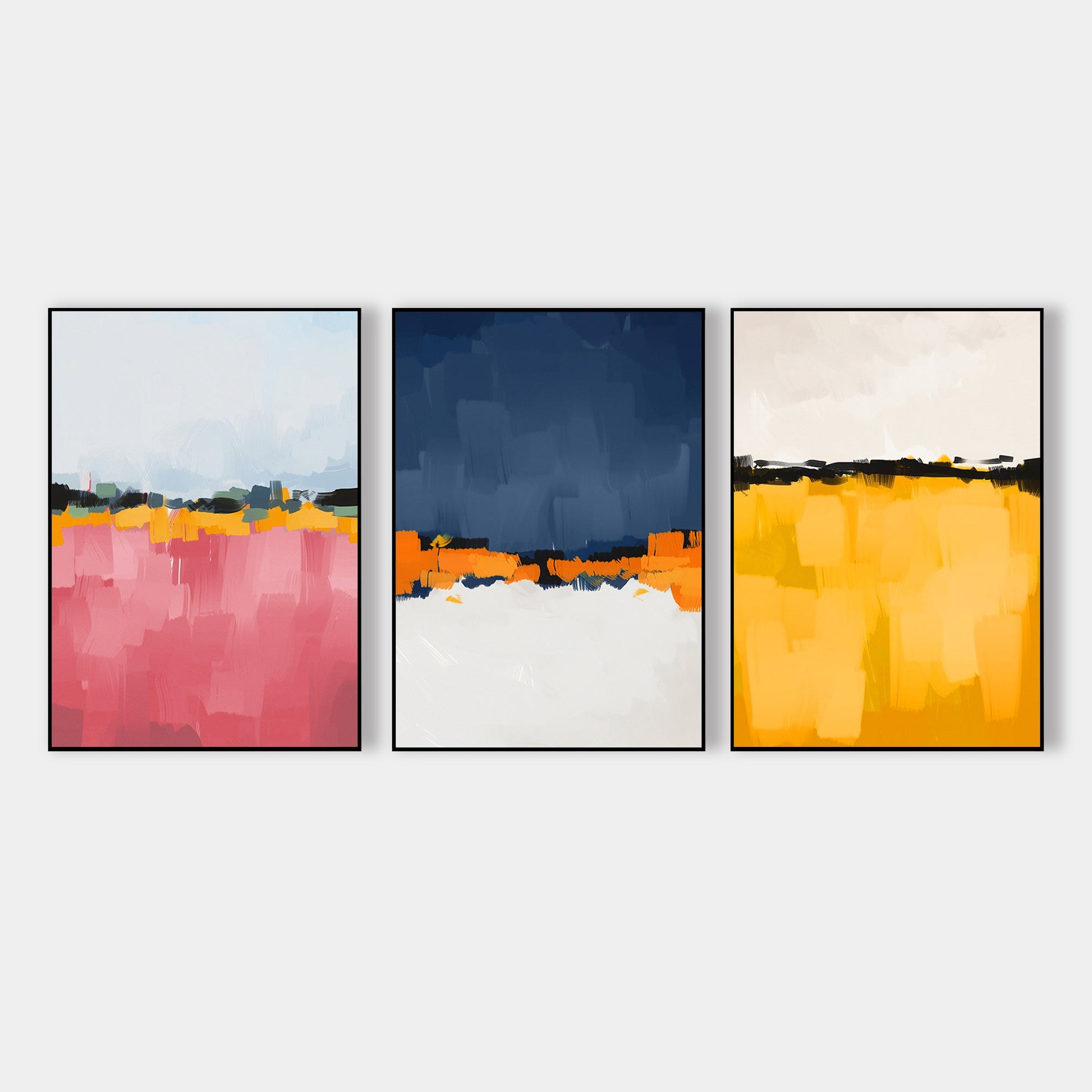 Set of 3 Abstract painting