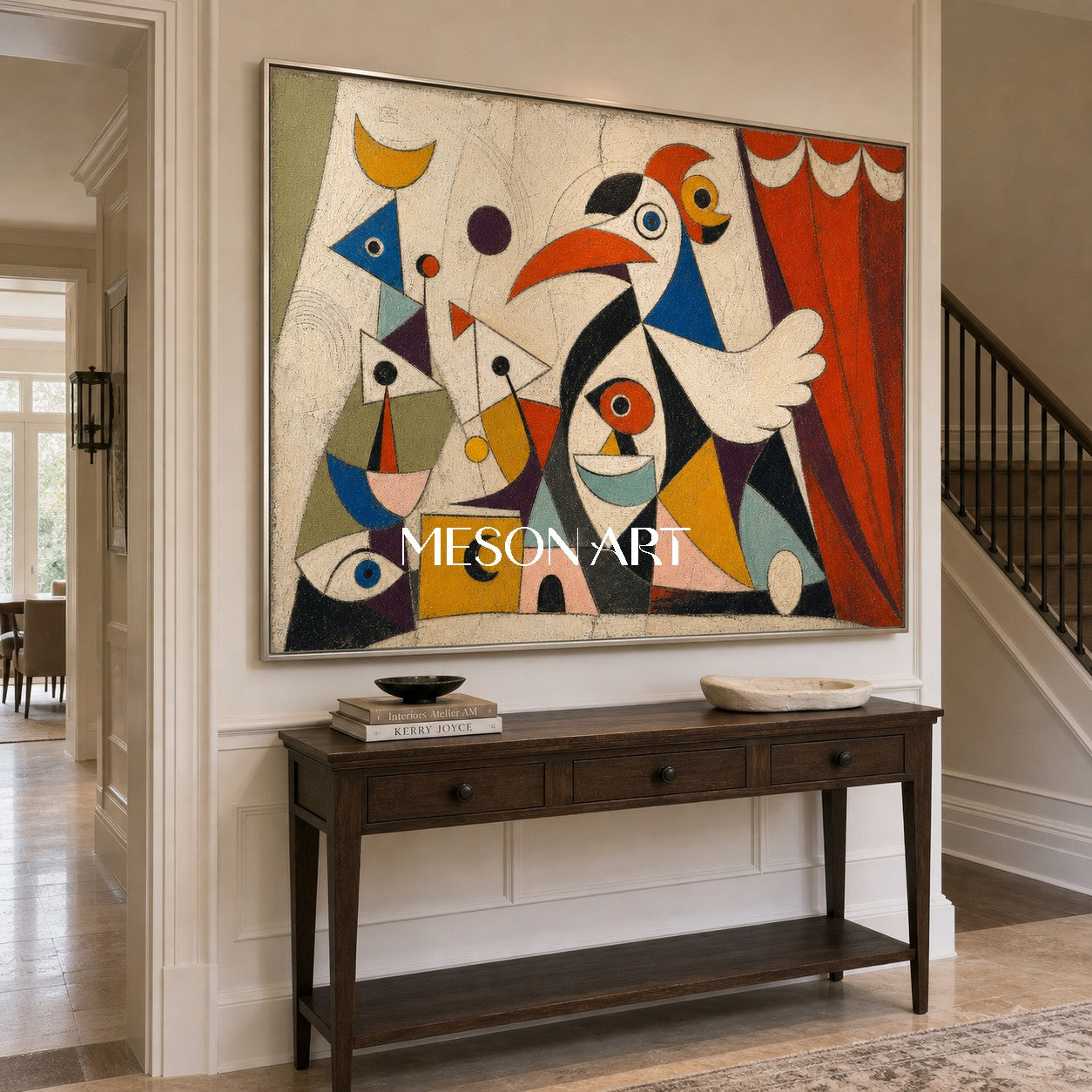 Avian Cubist Reverie #CSQ083